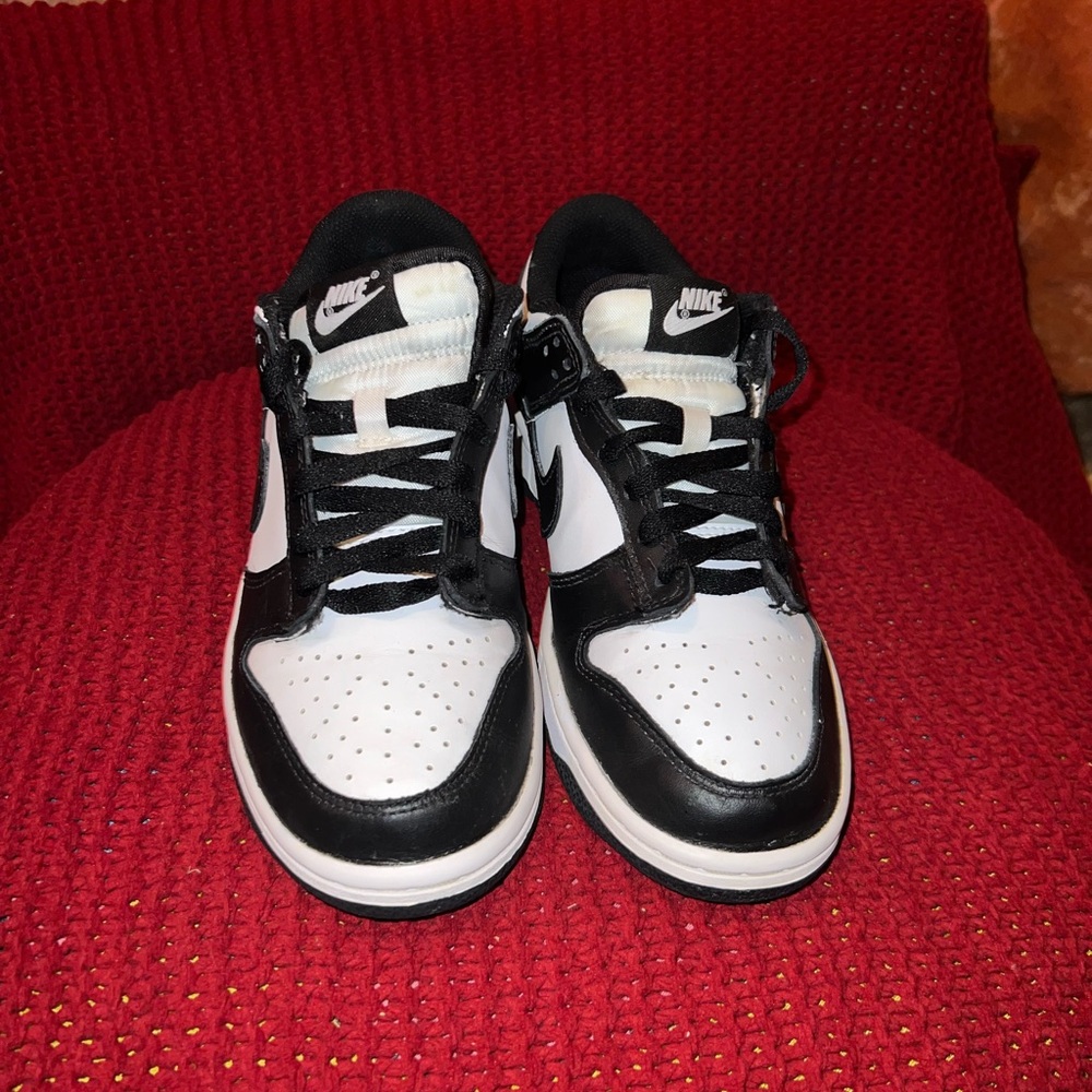 Nike Dunk Low Panda Sneakers 7Youth 7.5/8 women’s